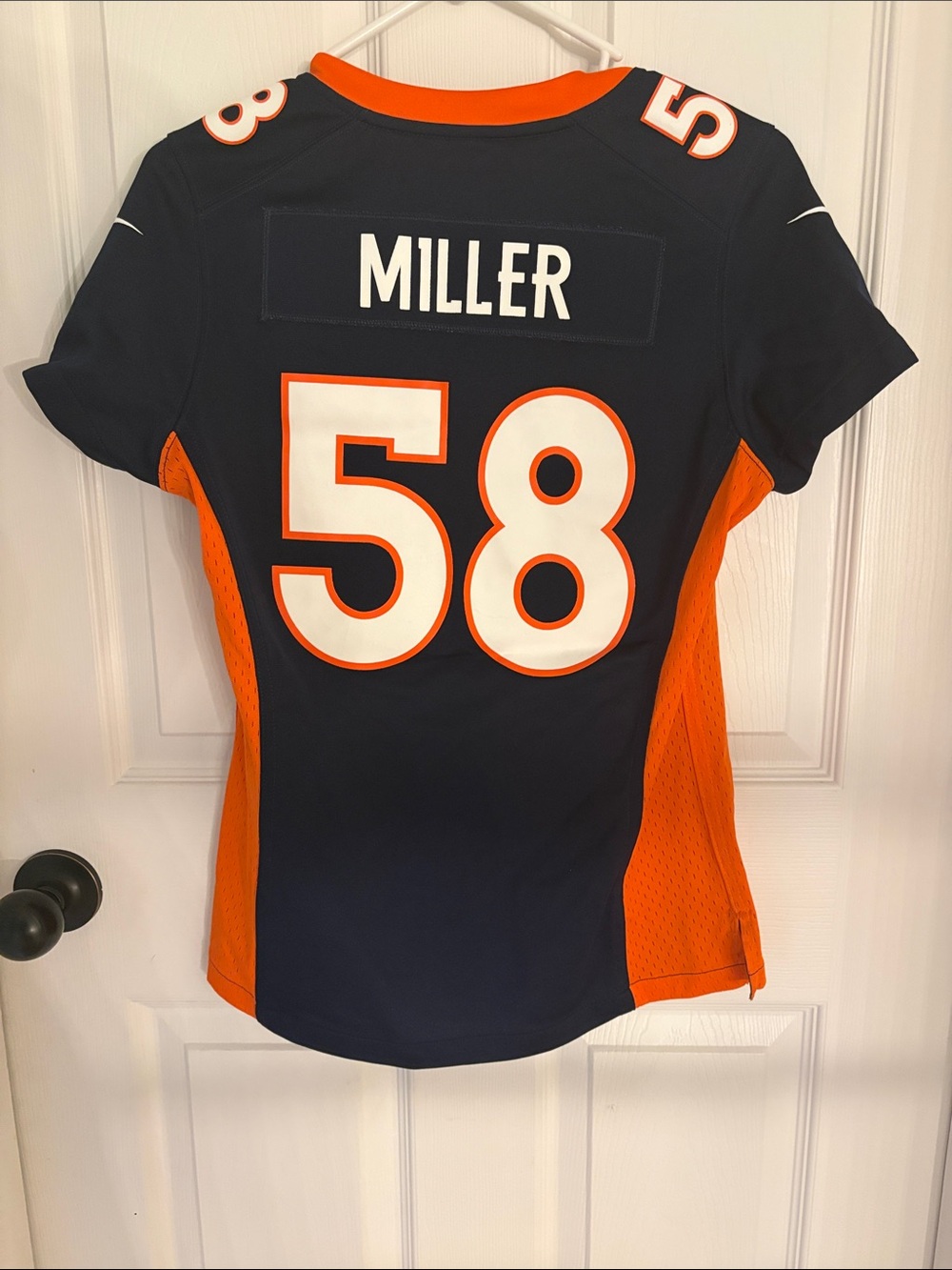 Nike Women’s Denver Broncos #58 Von Miller Vintage Jersey - Navy & Orange